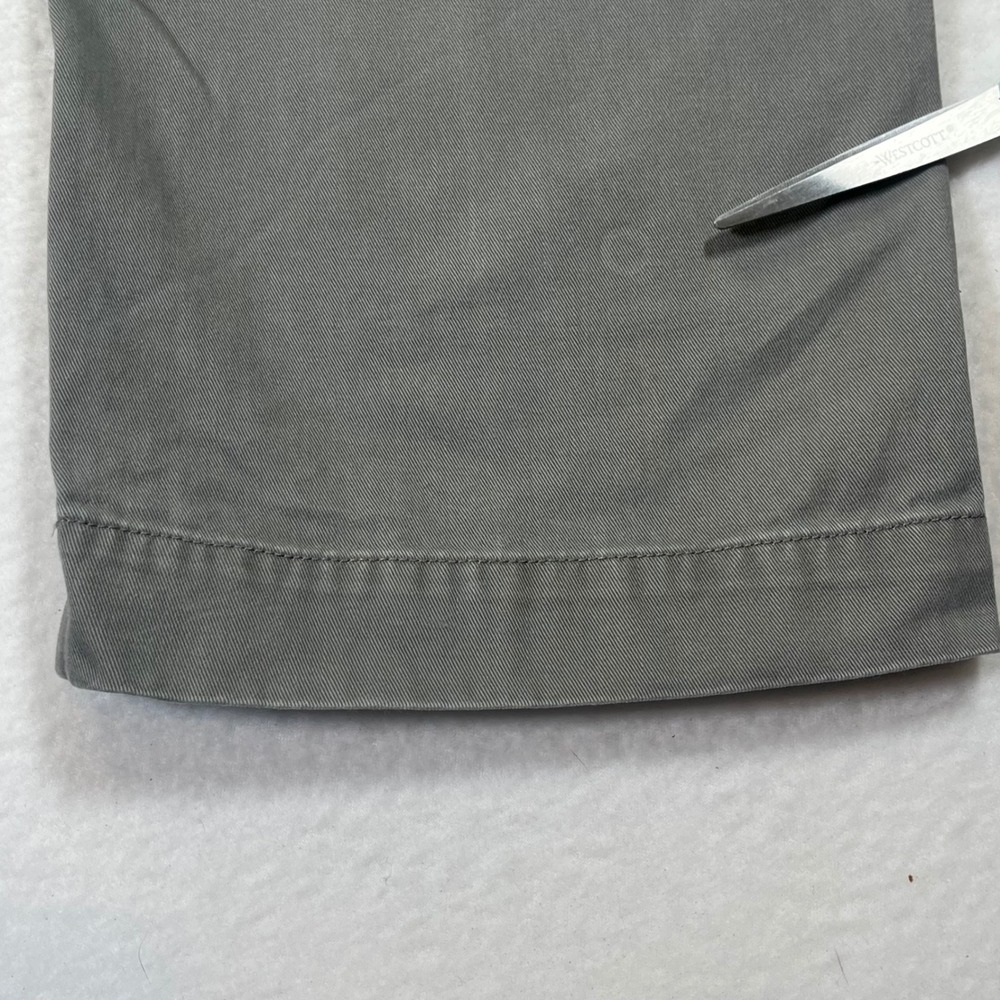 Vintage 90s Polo Ralph Lauren Preston Pant Gray Chino Classic Preppy 36x34 - Picture 11 of 11
